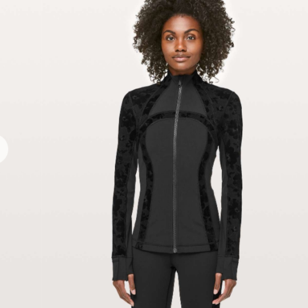 Lululemon Women's Define Jacket Flocked Black Size 6